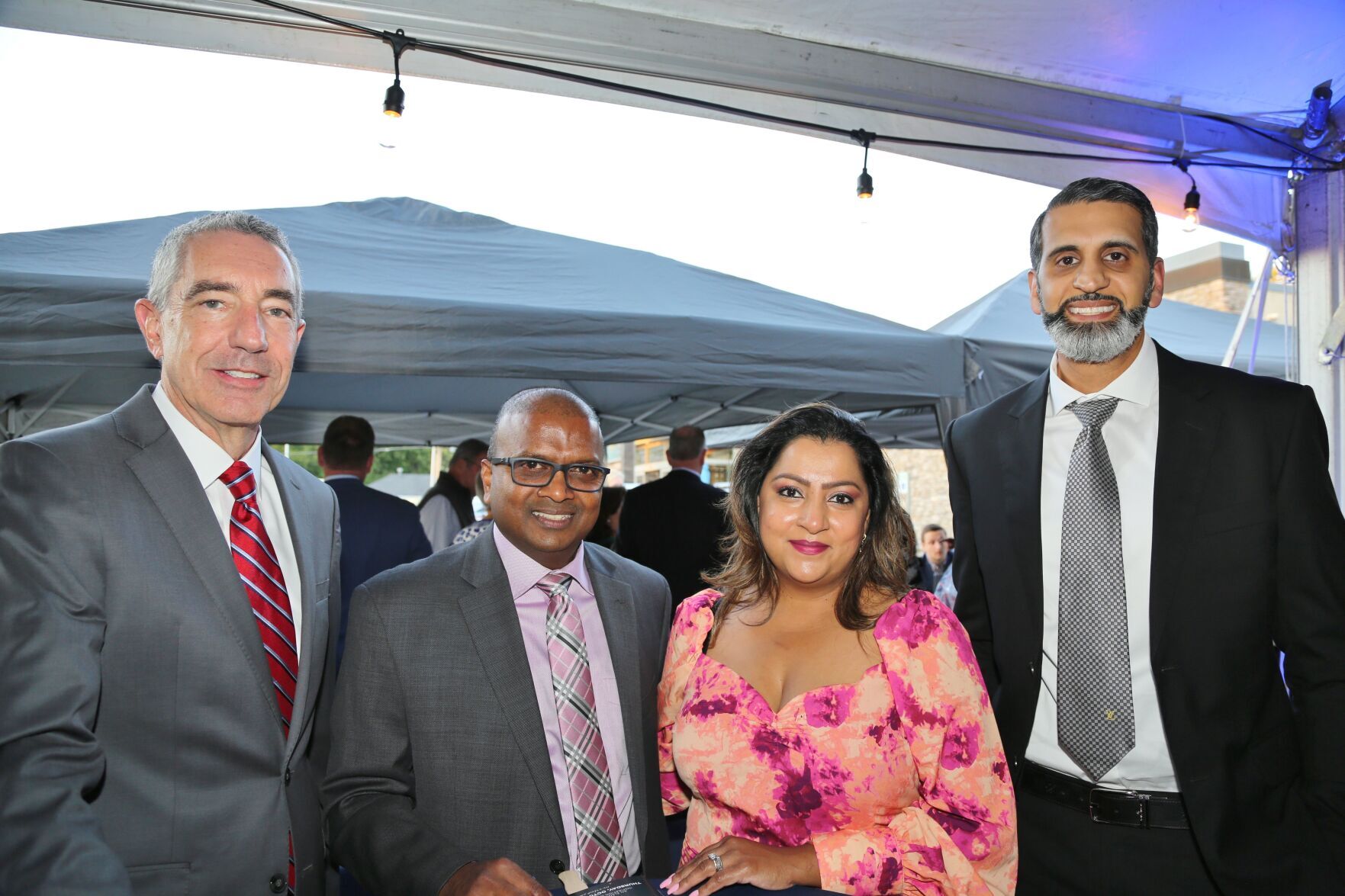 Mark Fronmuller, Lenny and Chitra Singh, Pardeep Gill